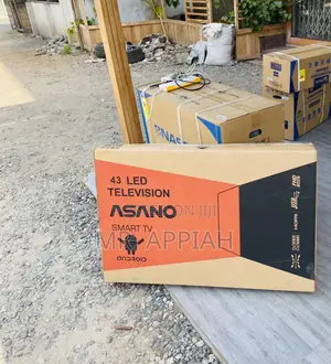 Quality 42 Inch Asano Digital Satellite Smart Tv(Black).
