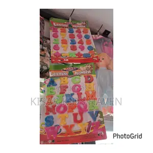 Kids Learning Material Numbers and Alphabet