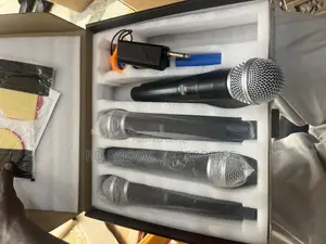 Rechargeable 4 in 1 Wireless Microphone