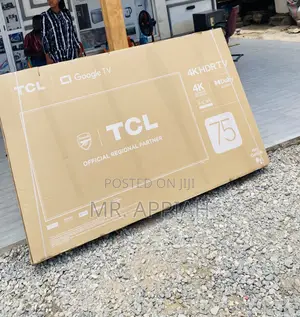 Adorable TCL Led 75p635 Uhd Smart Android Television.