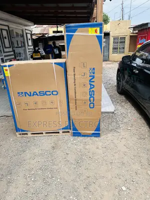 Split System Nasco White 5hp Floor Standing Air Conditioner