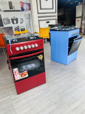 Purchase Affordable Volcano 50x50 4 Gas Burner With Oven,Red