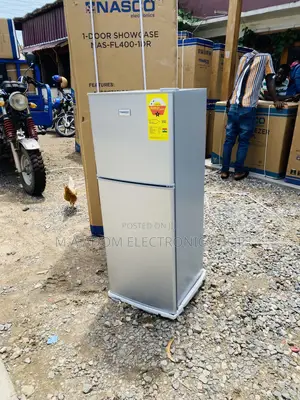 Nasco Double Door Electric Top Freezer Fridge Nas D2-13fl.