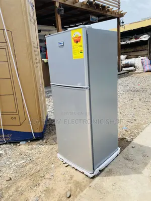Durable Nasco Nas D2-13fl Top Freezer Electric Fridge(Gray).