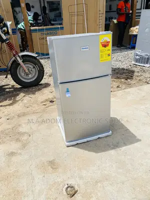 Quality Nasco Nas F2-11 Double Door Electric Refrigerator.