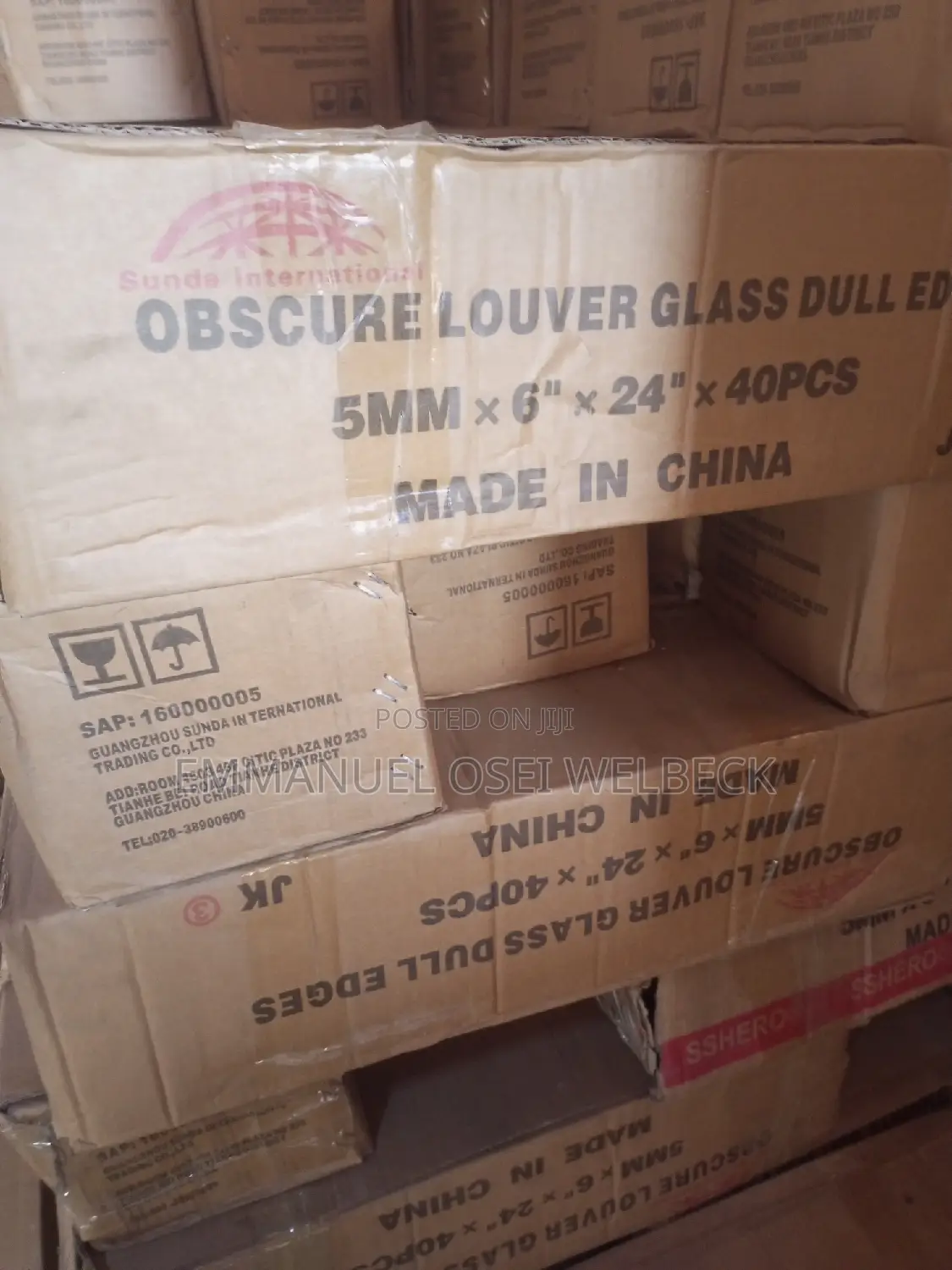 Louver Glass 36"
