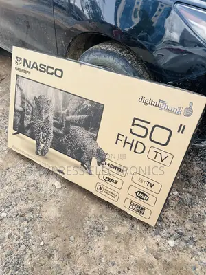Brand New Nasco 50”FHD Satellite Digital Tv Gloss Tv.