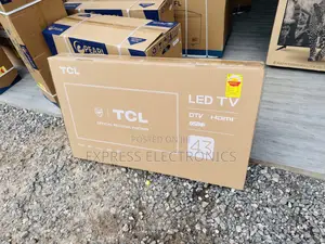 Get a New 43s5400 Gloss Smart Android TCL Tv 43”.