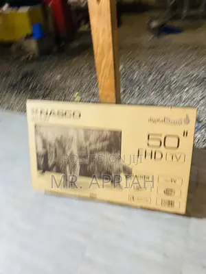 Sealed in Box Nasco 50 Inch Led FHD Digital Satellite Tv.