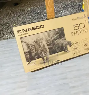 Quality Nasco 50 Inch Led FHD Digital Satellite Tv(Black(.