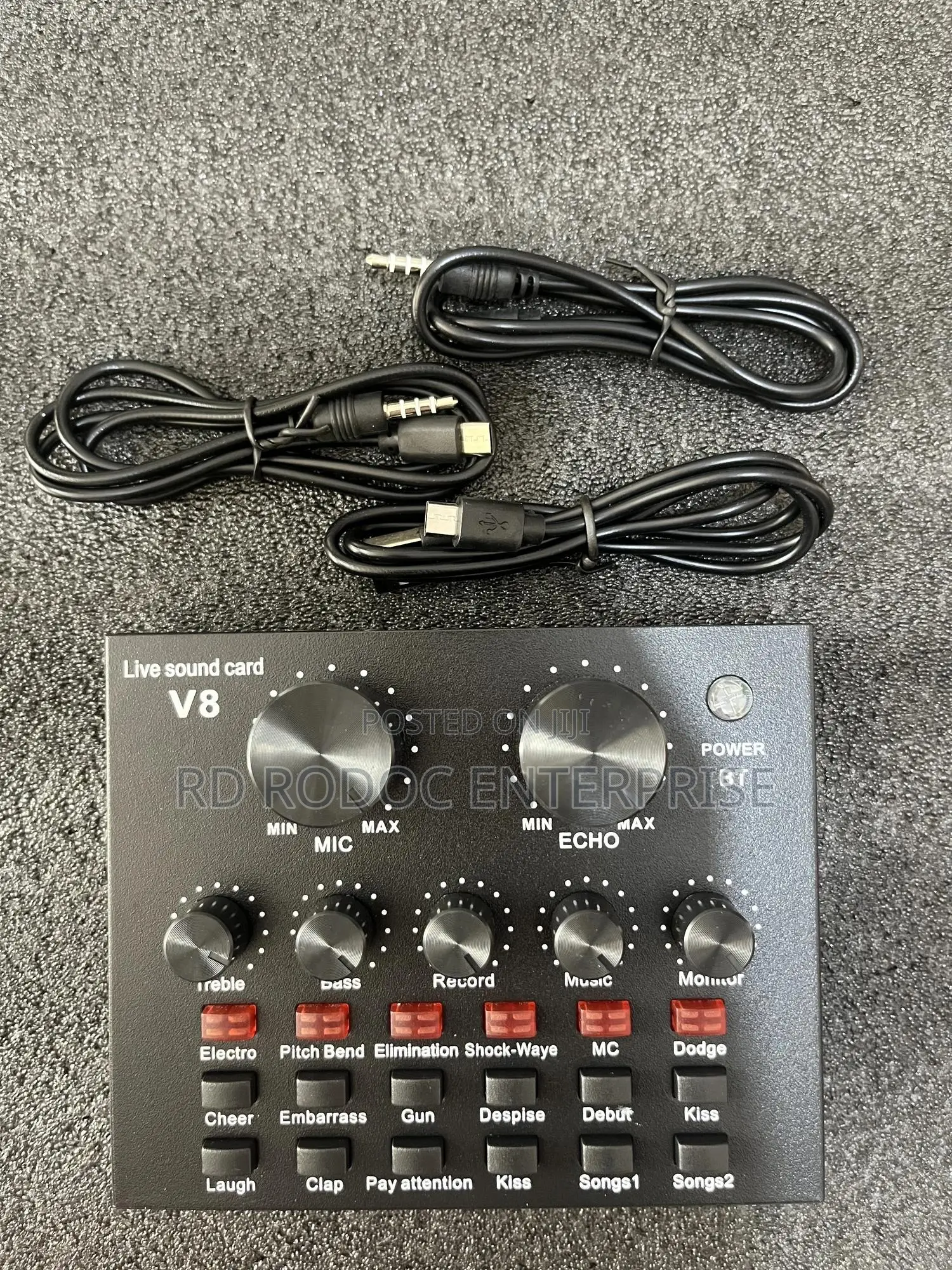 V8 Live Sound Card