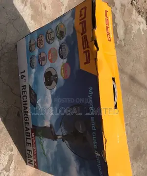 Super Glamorous Rechargeable Fan