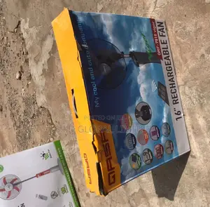 Quality Solar Standing Rechargeable Fan