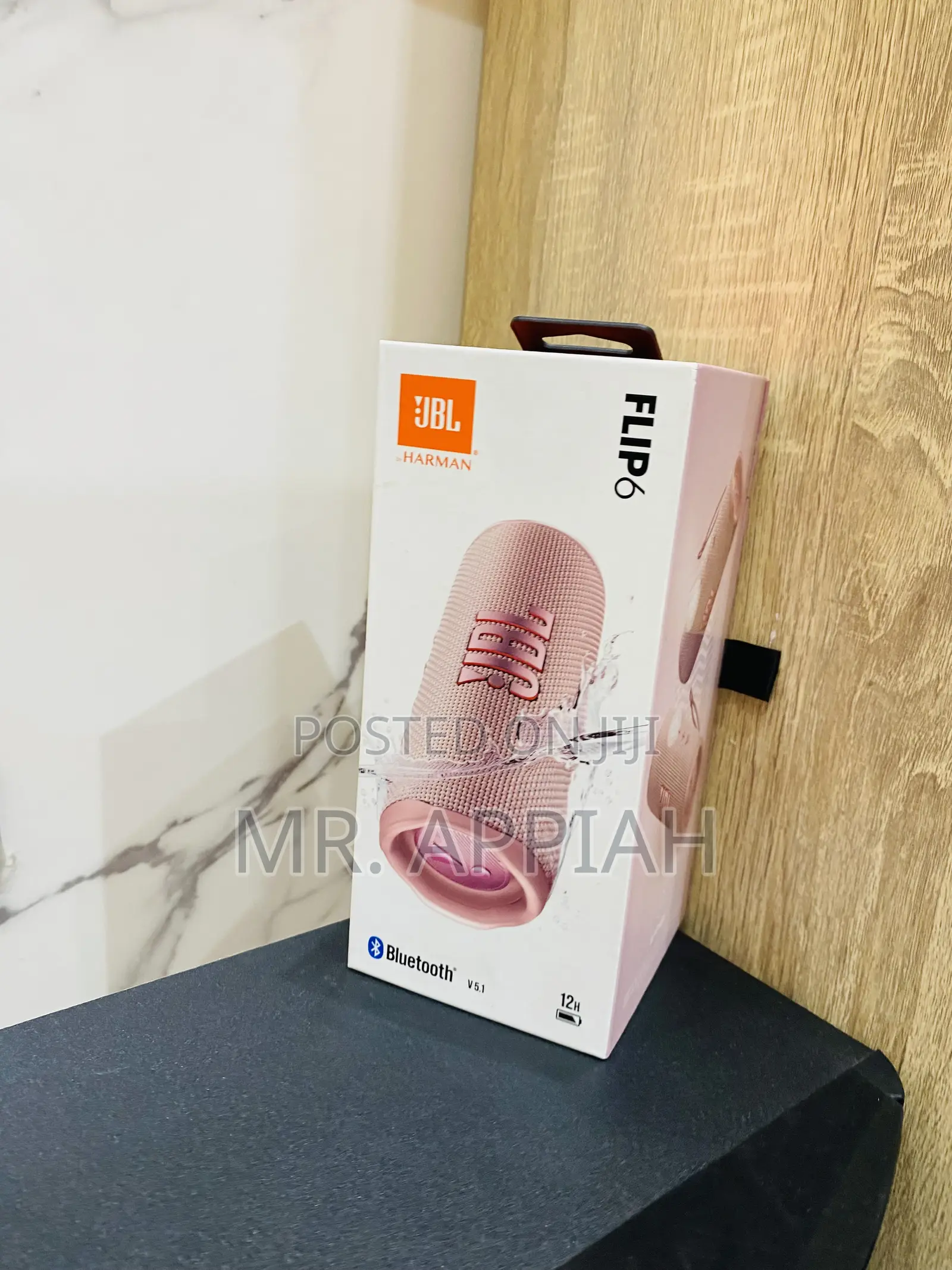Shop Quality JBL Flip 6(Pink)Portable Bluetooth Speaker.