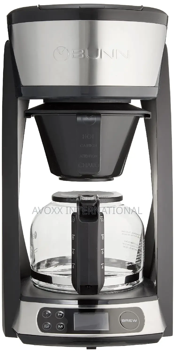 BUNN Heat N Brew Programmable Coffee Maker, 10 Cup, HB