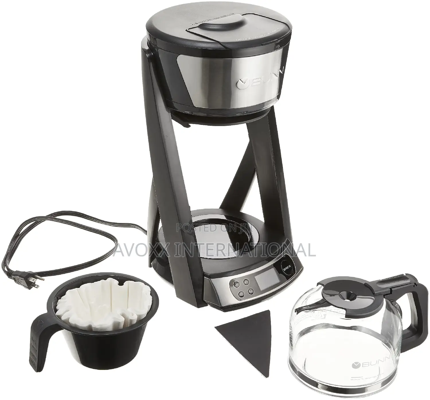 BUNN Heat N Brew Programmable Coffee Maker, 10 Cup, HB