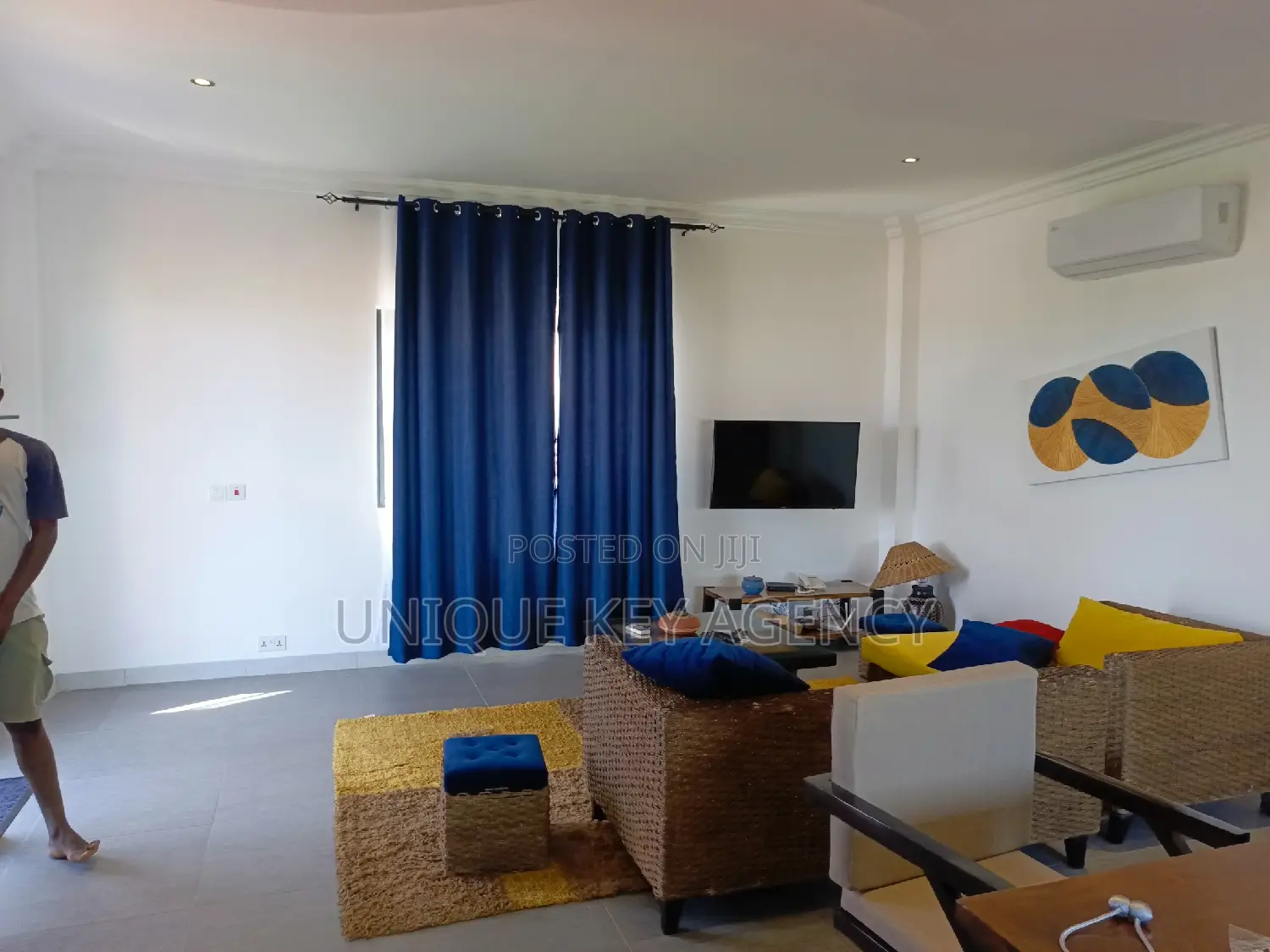 Furnished 1bdrm Apartment in Unique Key Agency, Accra Metropolitan