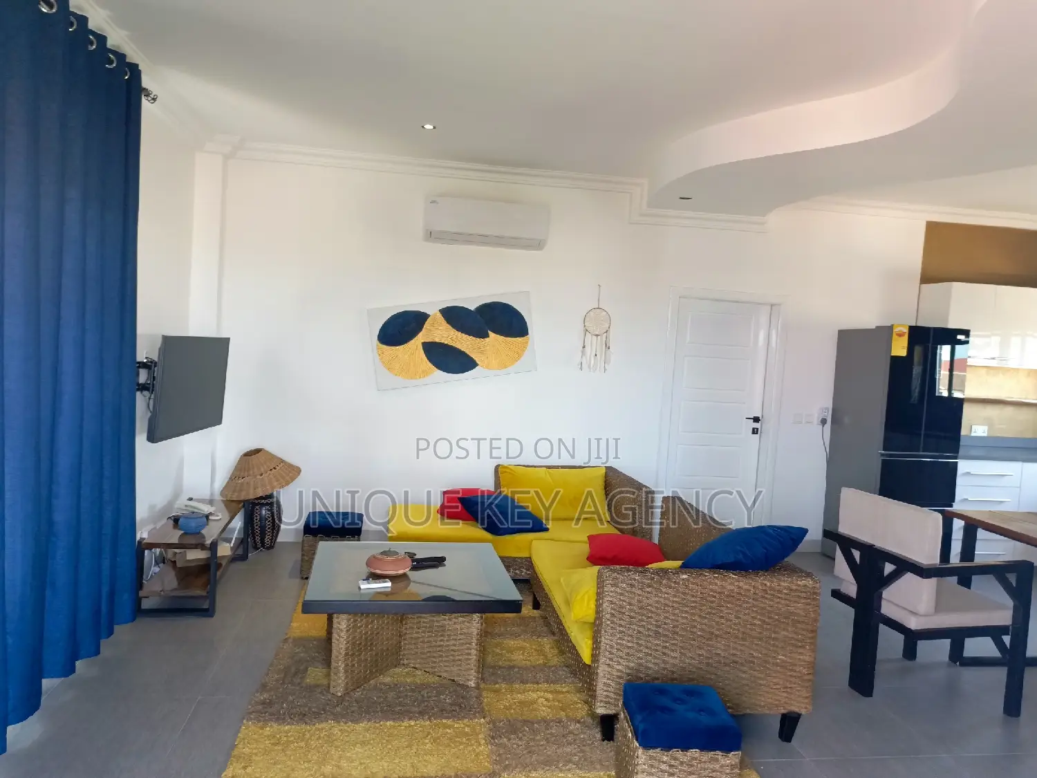Furnished 1bdrm Apartment in Unique Key Agency, Accra Metropolitan