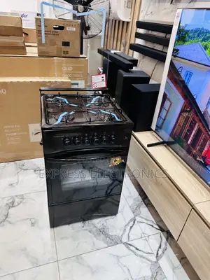 Free Standing Gas Cooker Oven 4burner 50/50 Volcano
