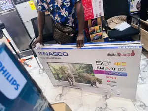 Text Us for Your Smart UHD Nasco 50”