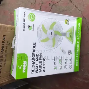 Fantastic Solar Standing Rechargeable Fan