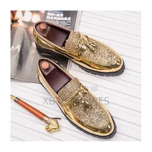 Classic Formal Golden Shoe