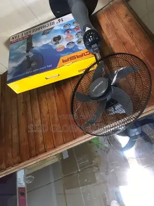 Very Affordable Solar Standing Rechargeable Fan