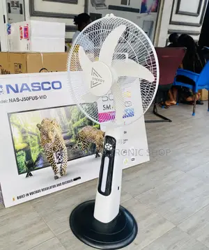 Original Speedy Rechargeable Electric Standing Fan.