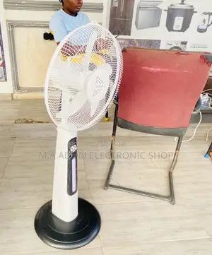 Unique Design Speedy Rechargeable Electric Standing Fan.