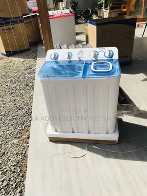 Quality Nasco 7kg Semi-Automatic Electric Washing Machine.