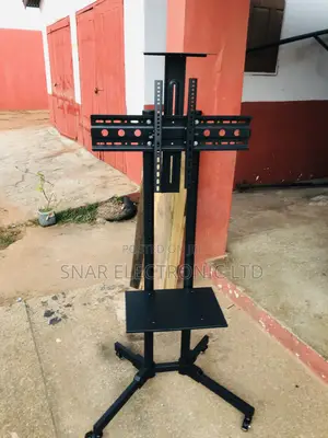 Strong Universal Mobile TV Cart Stand With Adjustable