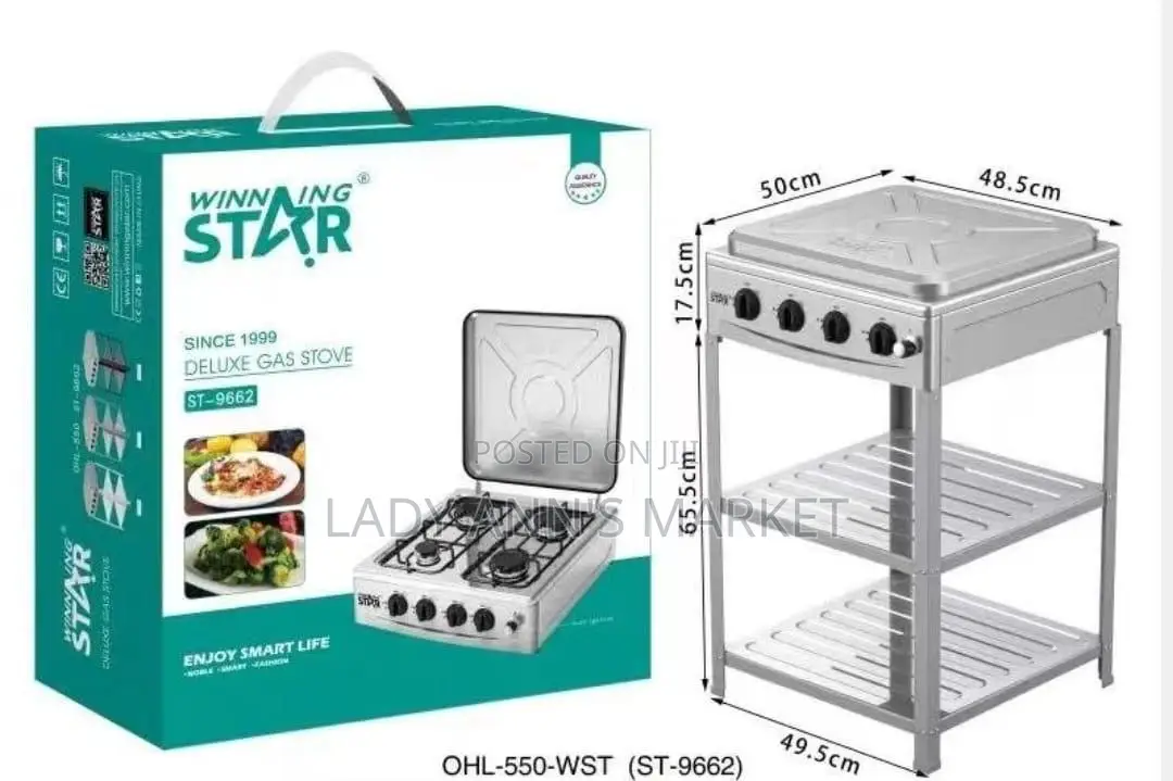 4 in 1 Standing Burner