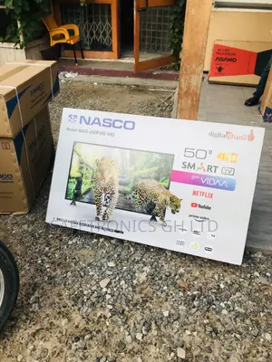 Back Full HD Nasco 50 Inches Glossy Led Smart Tv
