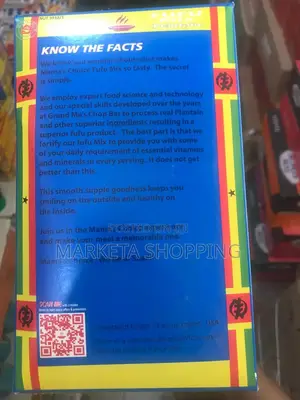 Mama's Choice Fufu Mix Plantain 624g