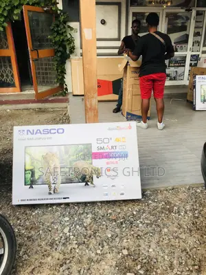 Glossy Smart 50 Inches Full HD Nasco Electric Black Tv