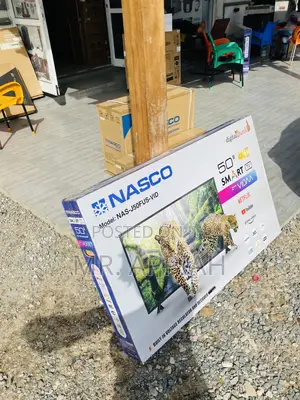 Authentic Nasco 50 Inch Led Uhd Smart Television.