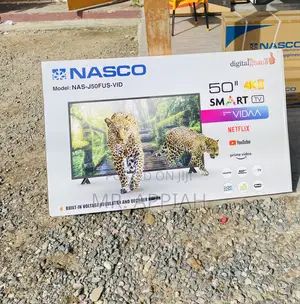 Energy Sufficient Nasco 50” Led Uhd/ Smart Satellite Tv