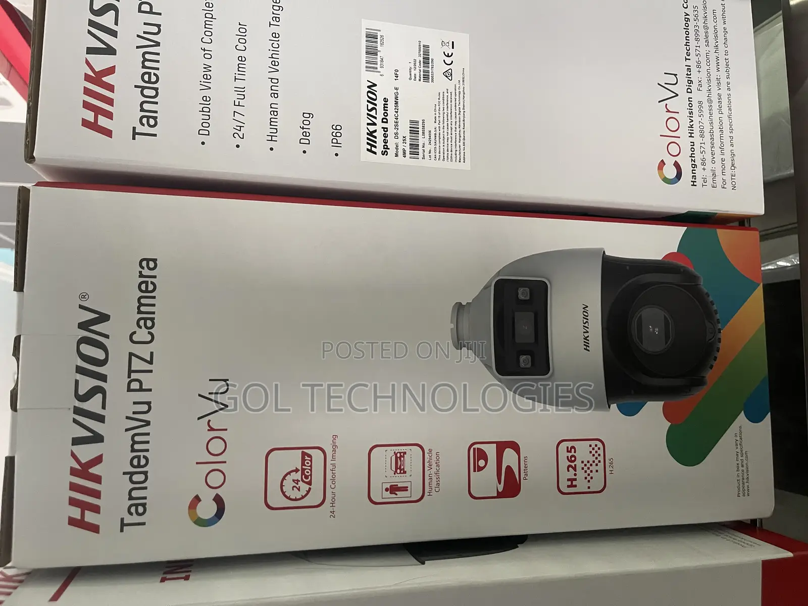 Hikvision Speed Dome 4mp Colorvu PTZ Ip Camera 25x Zoom