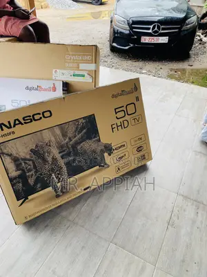 Fabulous Nasco 50 Inch Uhd Smart Led Tv(Black).