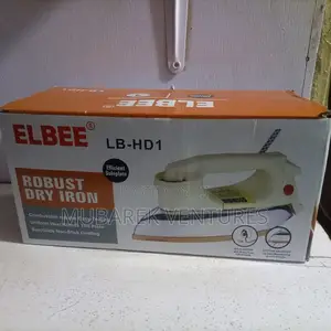 Elbee Robust Dry Iron for Commercial and Domestic Use