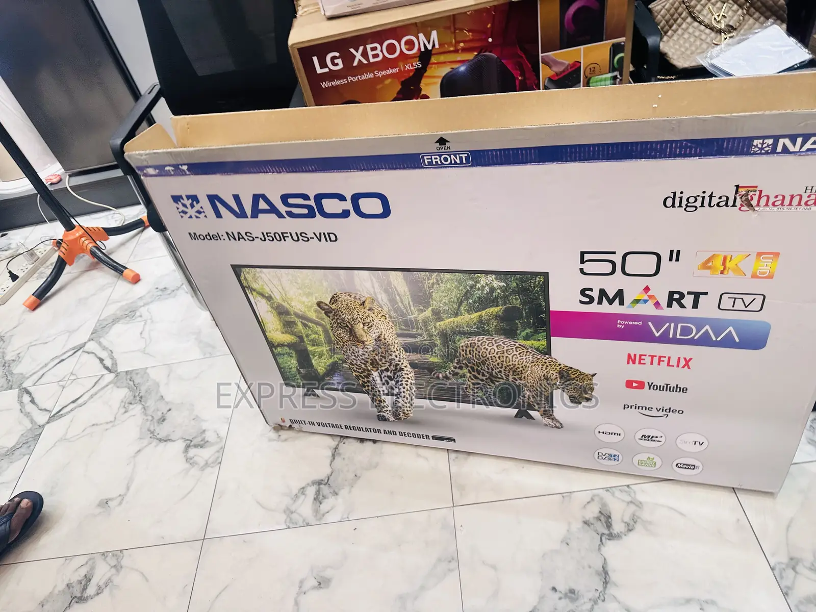 Spectacular Design UHD Smart Nasco 50”Tv