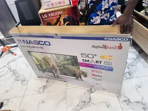 Nasco 50”UHD Smart Glossy LED Screen 
