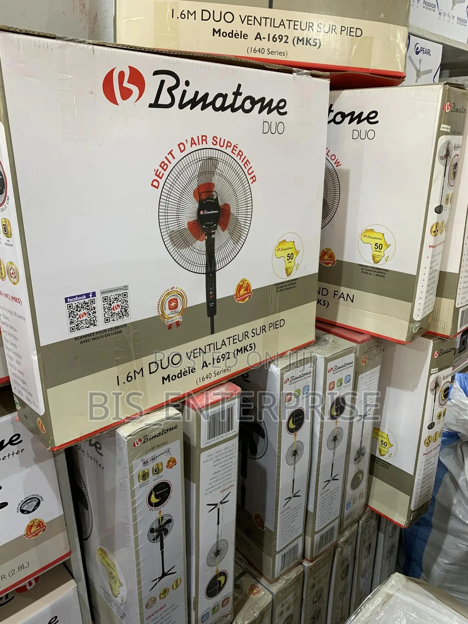 Binatone Quality Standing Fan a-1692
