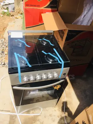 Quality Sleek New Sliver 50/50 Volcano 4burner Oven