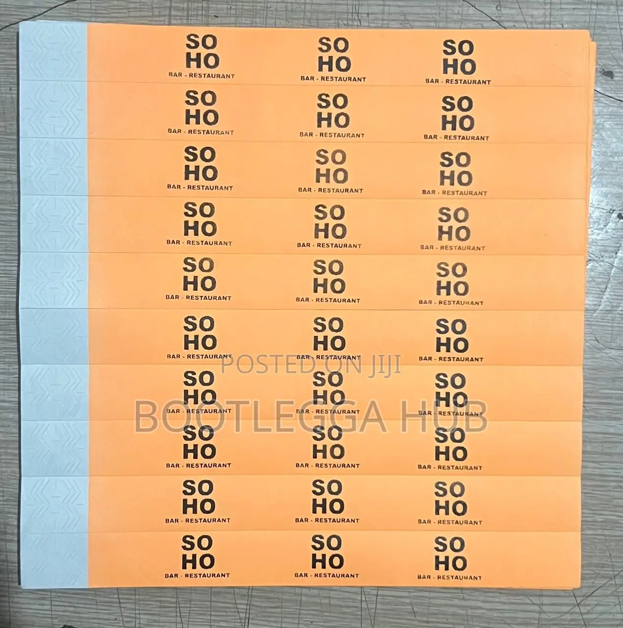 Tyveks Wristbands