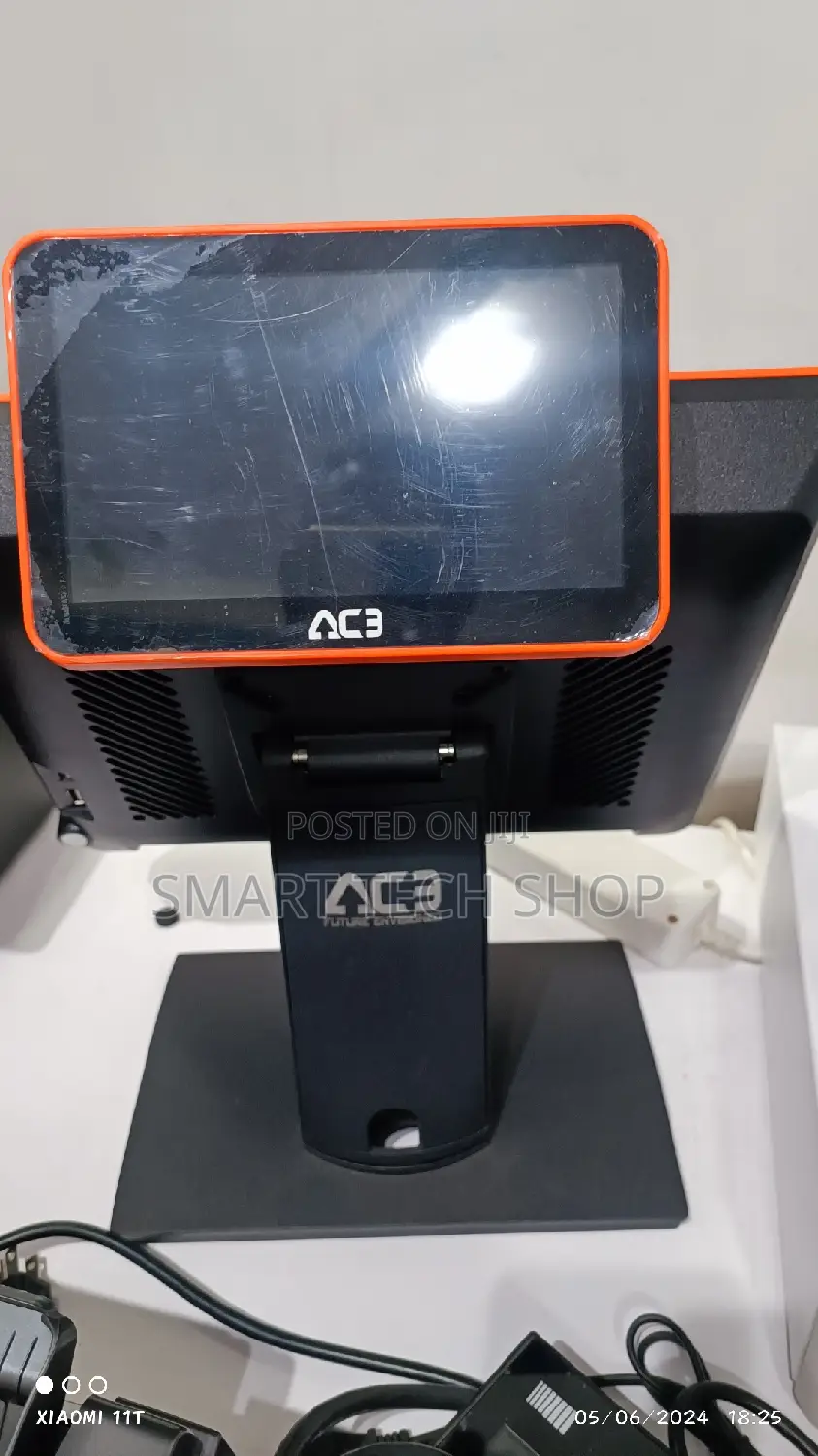 15.0 Dual Screen Touch Screen Pos Computer. I5, 8GB RAM 128G