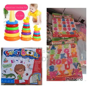 Kids Learning Materials 9months to 4yrs( Price Is for the 3)