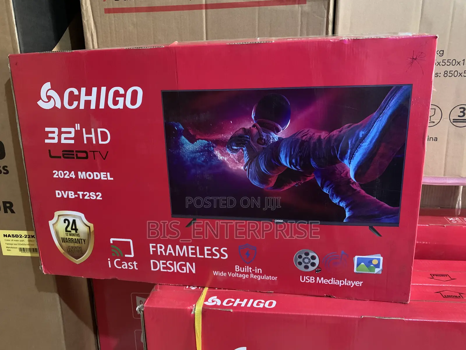 Chigo 32” Inches HD I- Cast