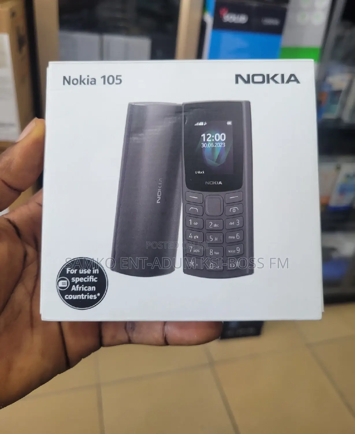 New Nokia 105 Black