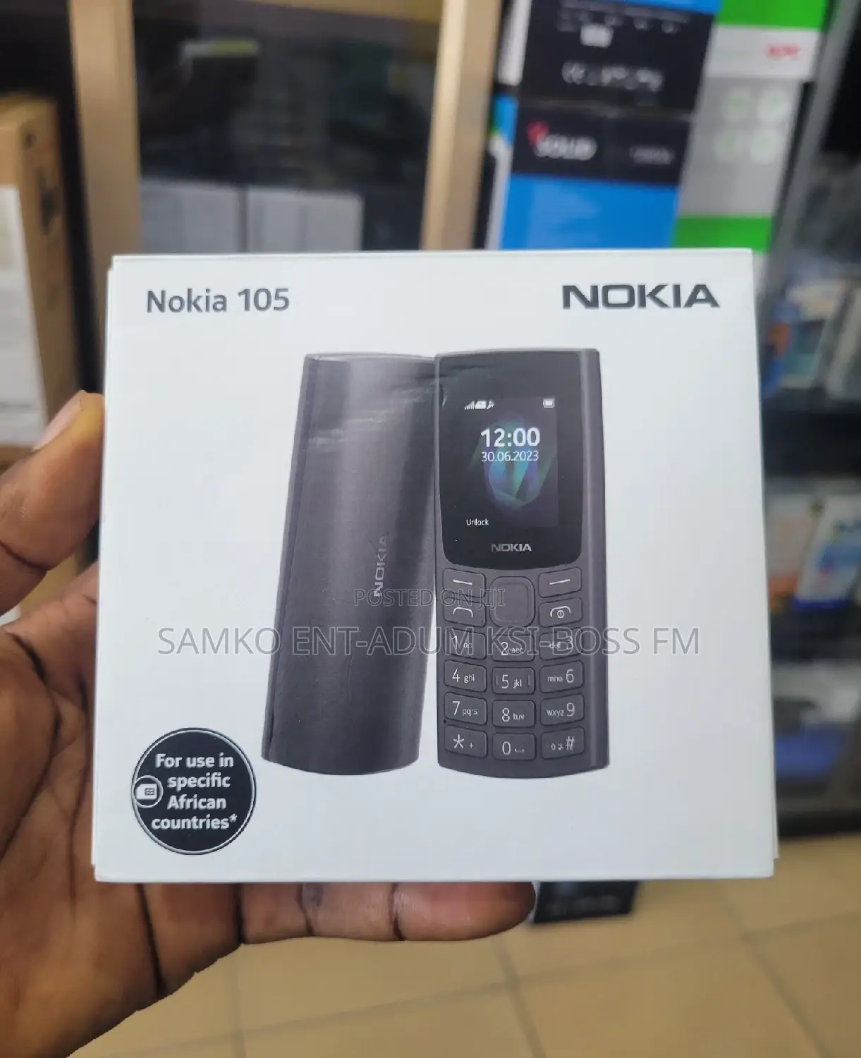 New Nokia 105 Black